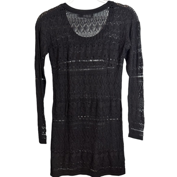 Peruvian Connection Open Knit Pima Cotton Tunic Size XS - Picture 5 of 8